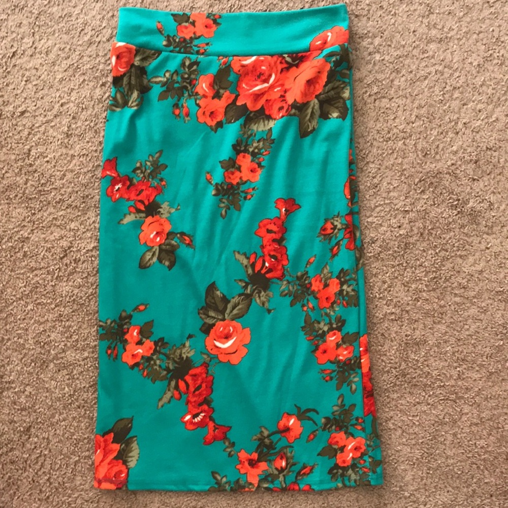 Long Body Con Skirt